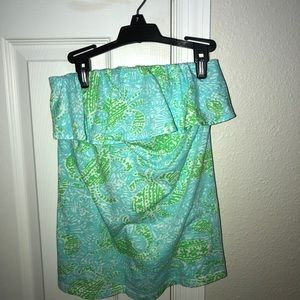 Lilly Pulitzer off the shoulder women’s top